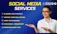 be your social media marketing manager