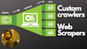 do web scraping, data extraction and make a web crawler