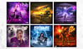 design album cover art or mixtape cover in adobe photoshop