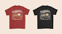 create unique hand drawn vintage logo and t shirt