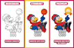 draw cartoon mascot logo