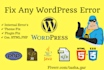 fix wordpress or be your wordpress ninja expert