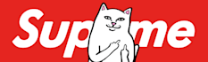 make a supreme logo with whatever you want in it