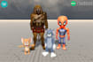 create or provide 3d models and characters for unity games