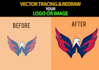 vector trace, vectorize, convert logo to vector