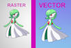 do vector tracing, redraw or vectorize logo