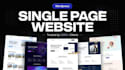 create a single page website or one page wordpress website