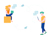 do illustrations for apps