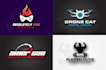 do modern minimalist and custom logo design
