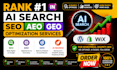 do SEO, aeo, GEO optimization for wordpress, shopify, wix ai search rank website