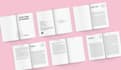 format and design interior book or novel with indesign