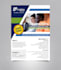 design a flyer with print ready  file