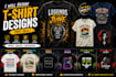 design custom t shirt, typography and trendy tshirt design