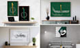 do custom arabic calligraphy wall art, logo, typography and name calligraphy