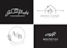 design a luxury signature logo wedding monogram emblem