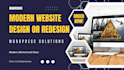 design and develop modern wordpress website