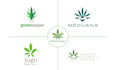 design cannabis, vape, hemp, marijuana logo