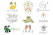 create custom hand drawn logo in 24 hrs