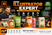 do any adobe illustrator work or edit your ai,eps,svg files