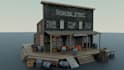 create props and objects in 3d