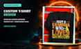 design custom t shirt apparel and merchandise