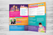 design a bi fold,z fold brochure