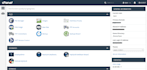 install cpanel or plesk on your vps or dedicated server