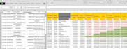 do excel data cleanup and formatting for you