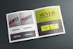 design a simple text logo
