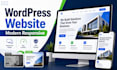 build a modern responsive wordpress website