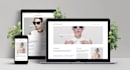 create a professional and responsive custom website