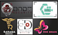 design a modern logo,3d, line art,text base, for your brand