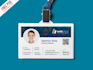 design premium quality, unique id card and template