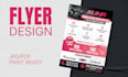 design modern flyer, bifold and trifold brochure