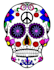 create amazing sugar skull or tattoo