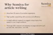craft premium, journalist led articles to elevate your brand authority