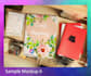 create 30 ebook mockups for facebook or instagram in 24 hrs