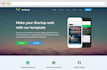 create one page landing website