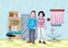 create vibrant childrens book illustrations for kids
