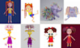 create 3d character animation, model, rig, light and render