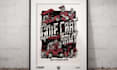 create custom illustrated poster designs