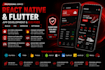 develop or fix react native or flutter mobile app