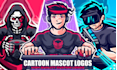 design esport logo for game,sports,team,cartoon,twitch
