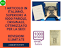 write italian professional article