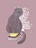 make pet portrait in funny cartoon stile