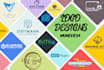 design modern business logo unlimited revisions