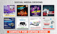 design high converting facebook ad creatives and instagram posts