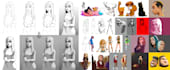 draw cartoon characters and digital art