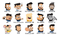 draw cartoon avatar in any style