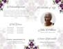 do unique funeral card and obituary design within 24 hours